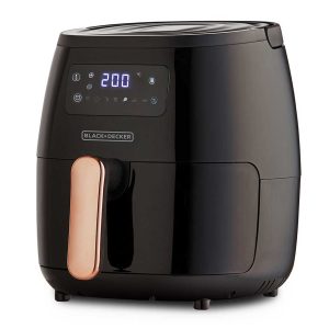 Freidora de Aire Digital Grande BLACK+DECKER® de 5.7 Litros, Fríe y Hornea sin aceite