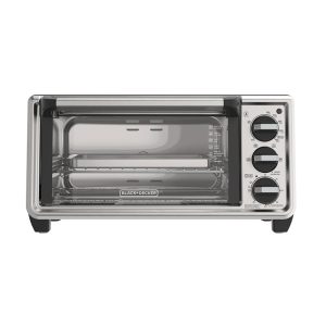 Fríe y hornea horno tostador Black+Decker de 4 rebanadas